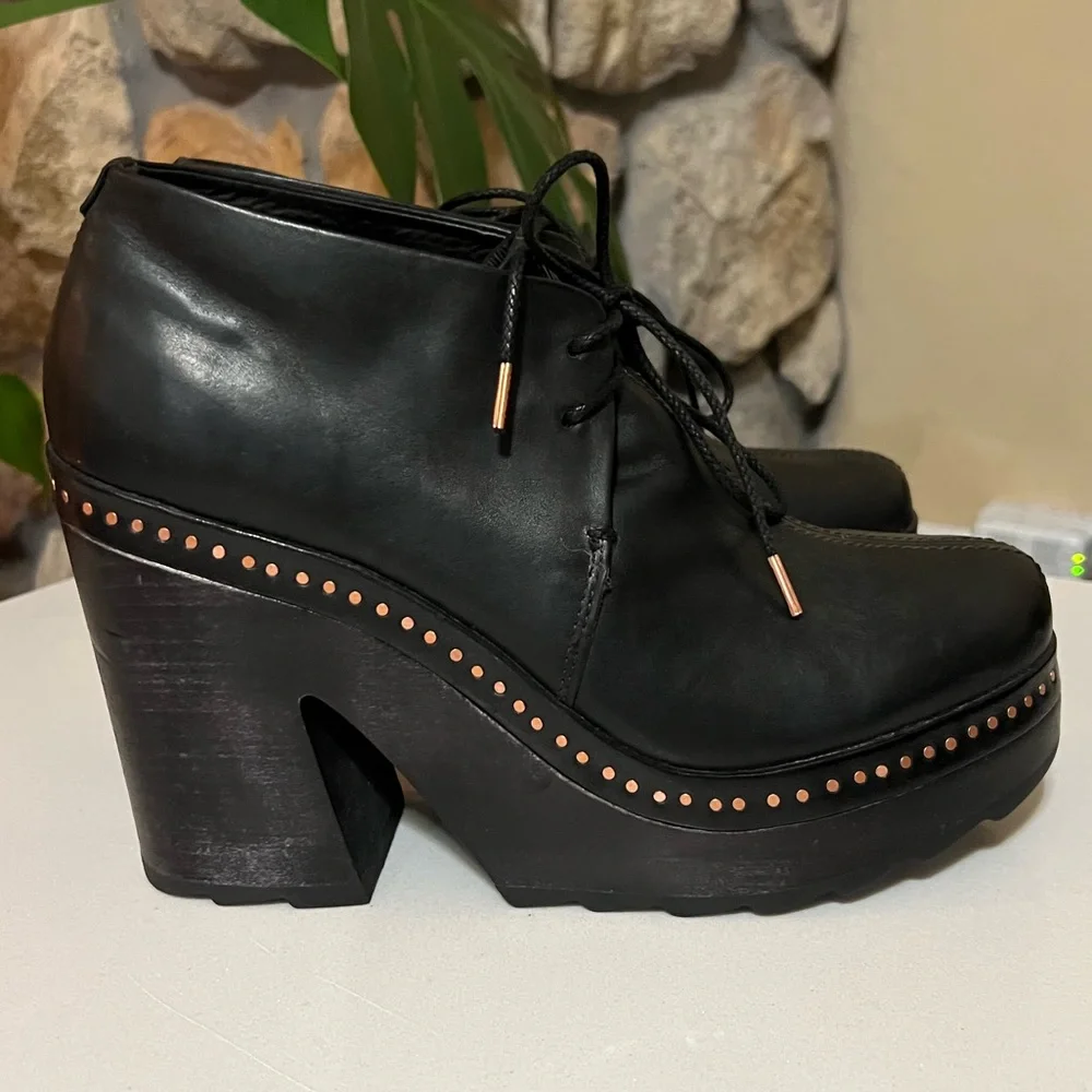 RAG & BONE Inez Desert Clog Boots Size 9 - Picture 10 of 15